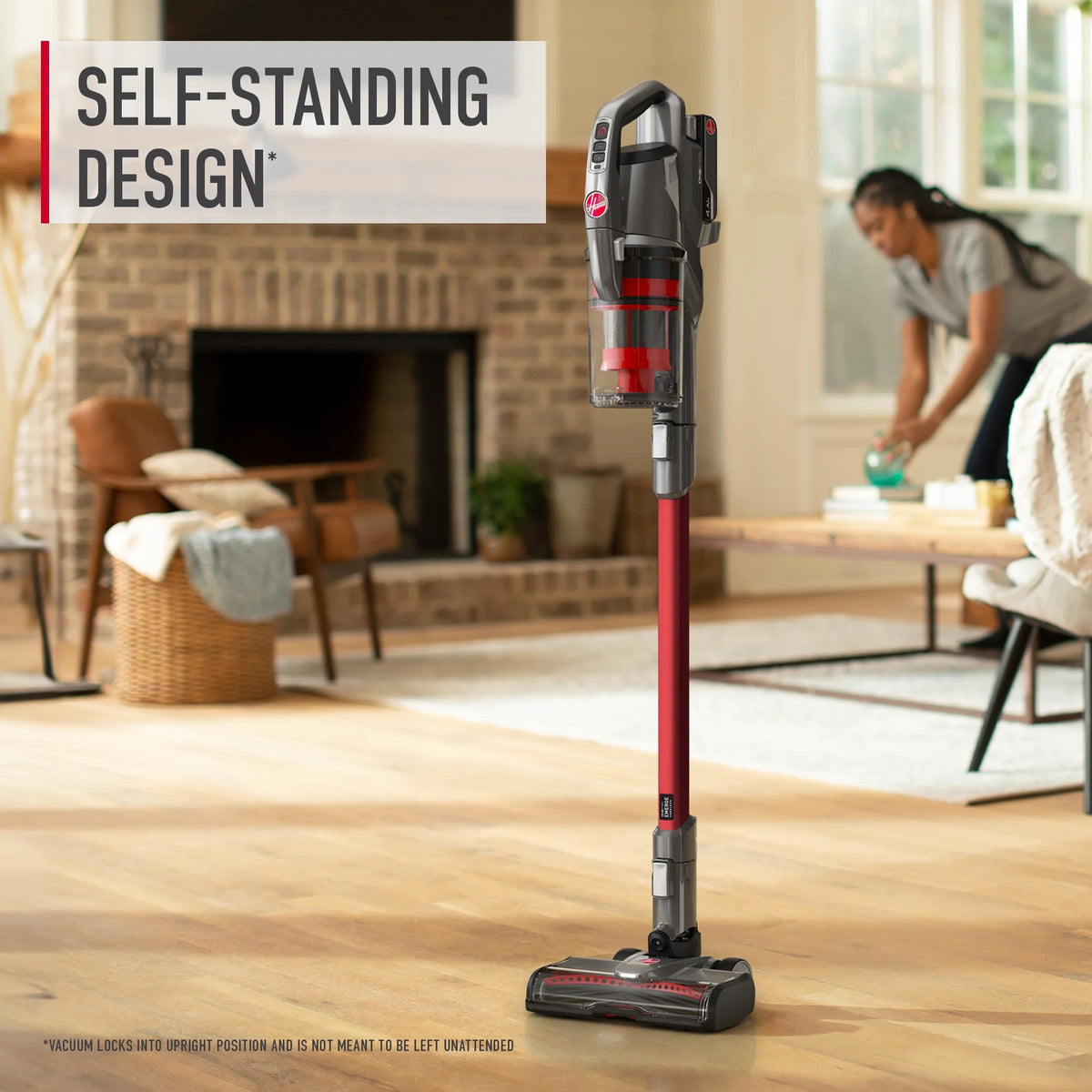 Hoover ONEPWR Emerge Essentials, Cordless Stick Vacuum Cleaner, Carpet, Hard Floor, Upholstery, Pet Hair, Removable Hand Vacuum, 45 Min. Run Time, for Home Use, BH53610V