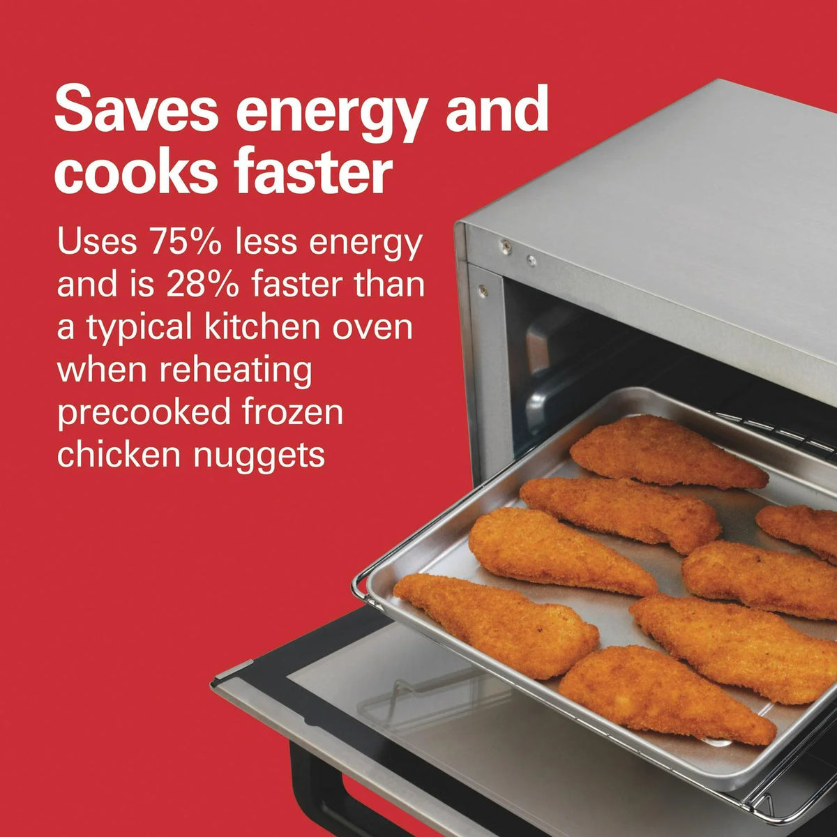 Hamilton Beach 4 Slice Stainless Steel Toaster Oven