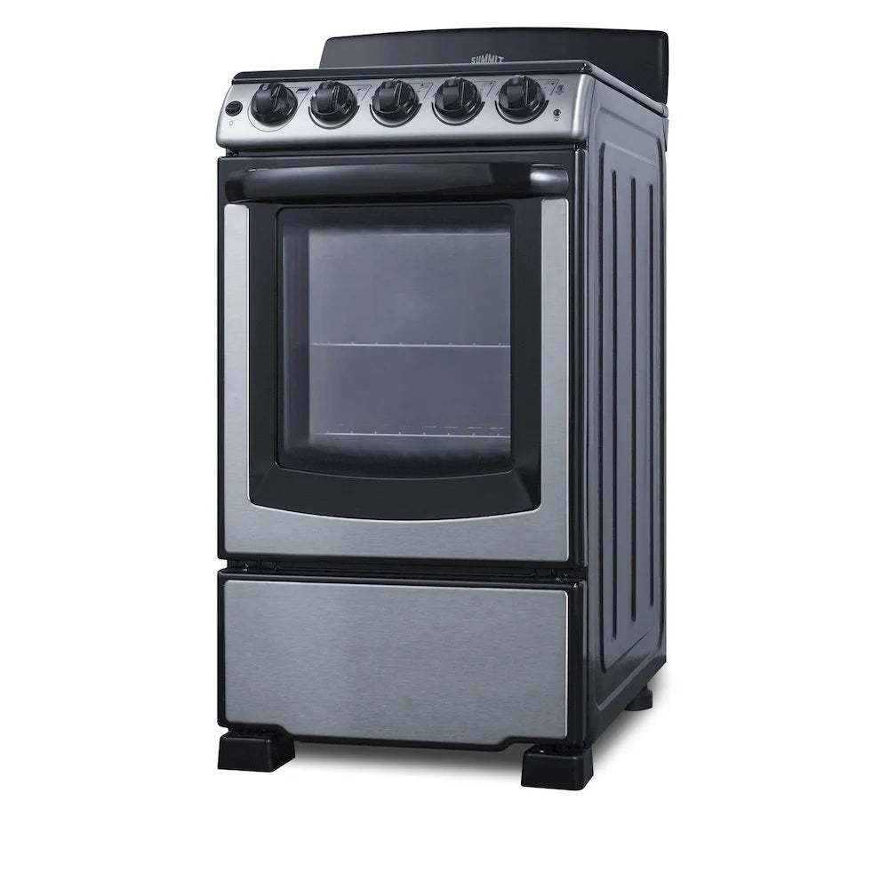 SUMMIT 20" Wide Electric Coil Range