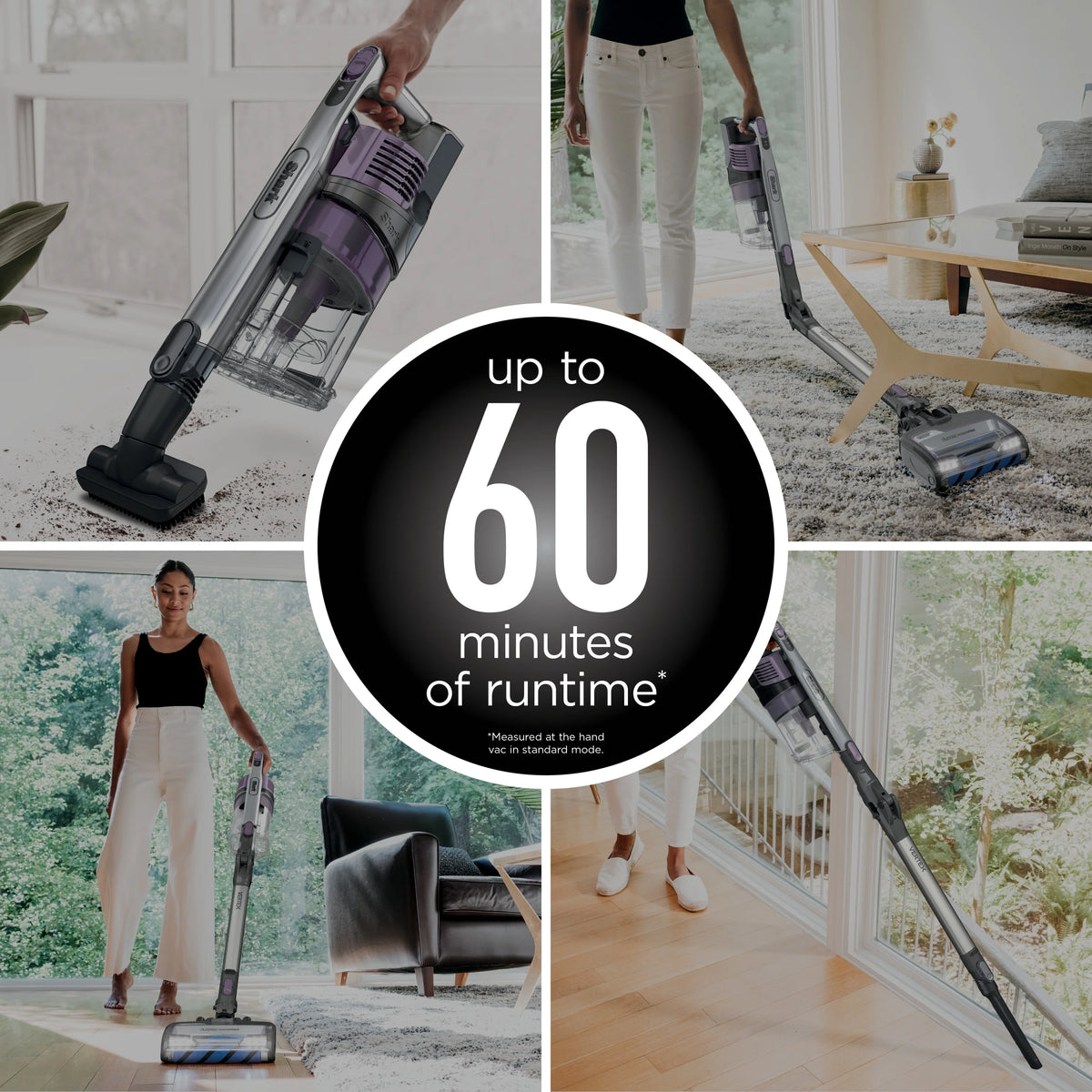 Shark® Vertex�?Cordless Stick Vacuum with DuoClean® PowerFins�? IZ440H