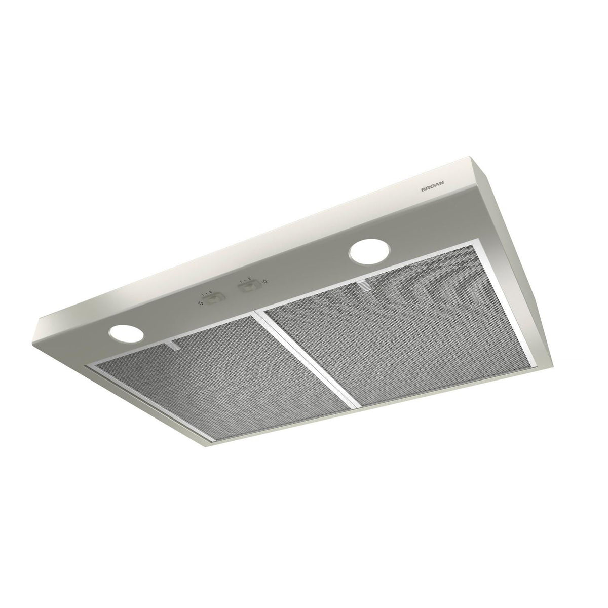 Broan Glacier 30-Inch Convertible Under-Cabinet Range Hood, Stainless Steel