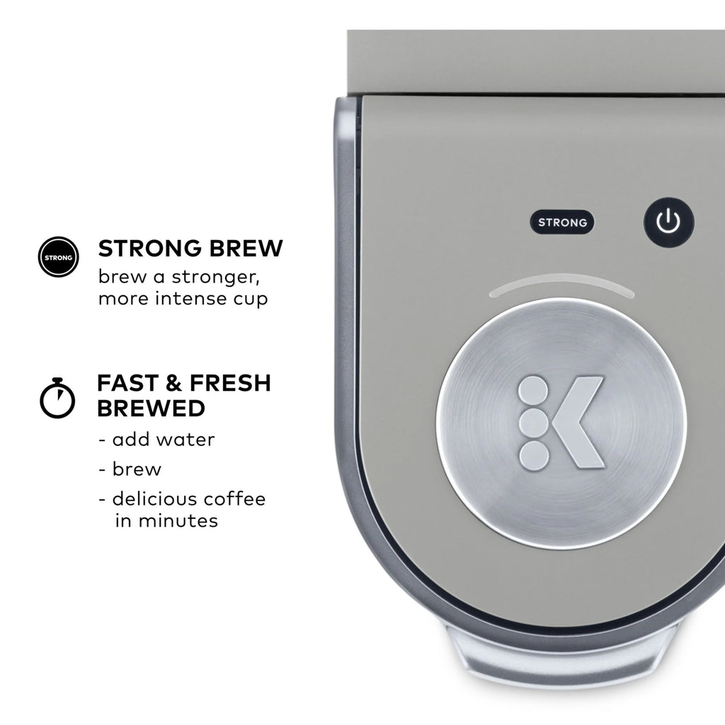 Keurig K-Mini Plus Single Serve K-Cup Pod Coffee Maker, Dusty Rose