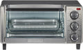 4-Slice Convection Oven, Stainless Steel, Curved Interior Fits a 9 inch Pizza, TO1313SBD