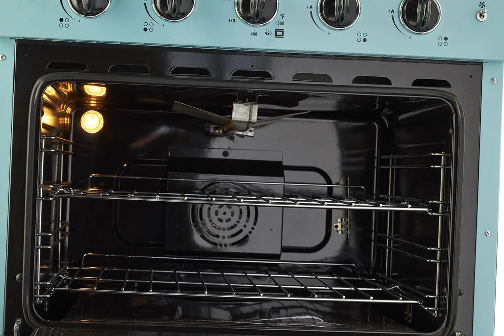 Unique Classic Retro 30" 3.9 cu/ft Freestanding Gas Range with Convection Oven and Sealed Burners