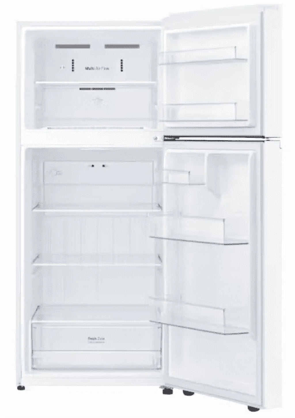 LG LT18S2100W 18 cu. ft. Garage Ready Top Freezer Refrigerator, White