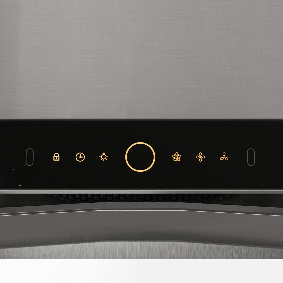 FOTILE EMG7508 Perimeter Vent Series 30 in. 1200 CFM Wall-Mount Range Hood with 2 LED Lights and Motion Activation in Stainless Steel