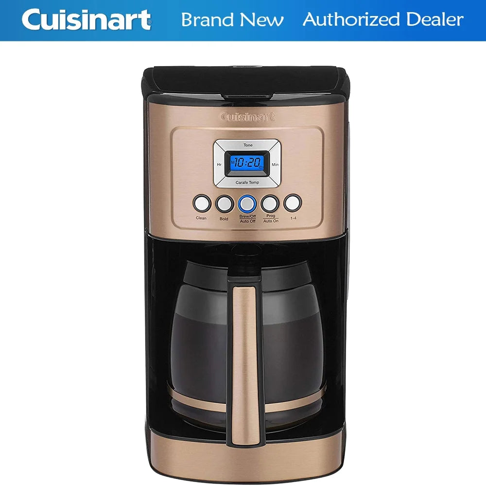 Cuisinart PerfecTemp 14-Cup Programmable Coffee Maker in Umber