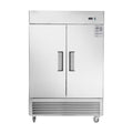 Camellia River 54" Upright Freezer, 42.2 Cu.ft. Solid Door, Commercial, Stainless Steel
