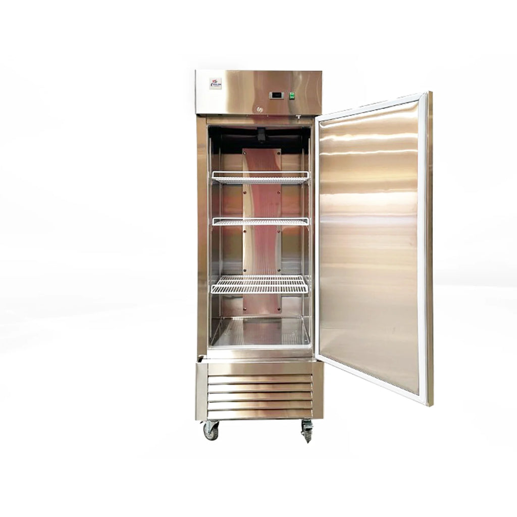 20 cu.ft Reach-In Commercial Upright Freezer, Stainless Steel, Cooler Depot.