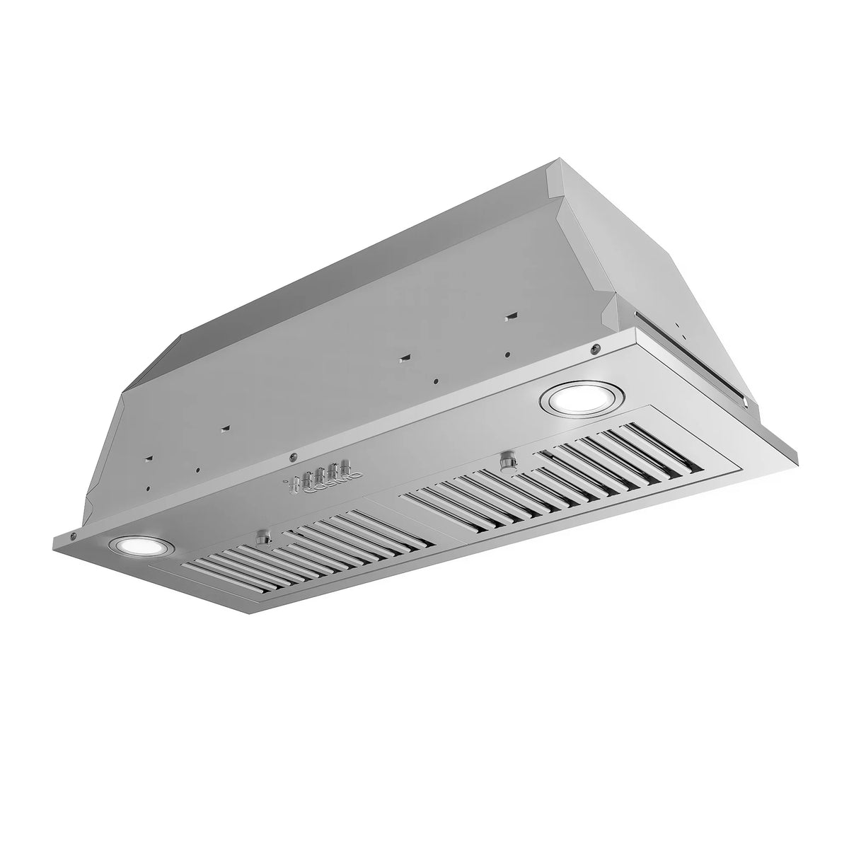 30 in. Insert Range Hood with Push Button Controls in Stainless Steel