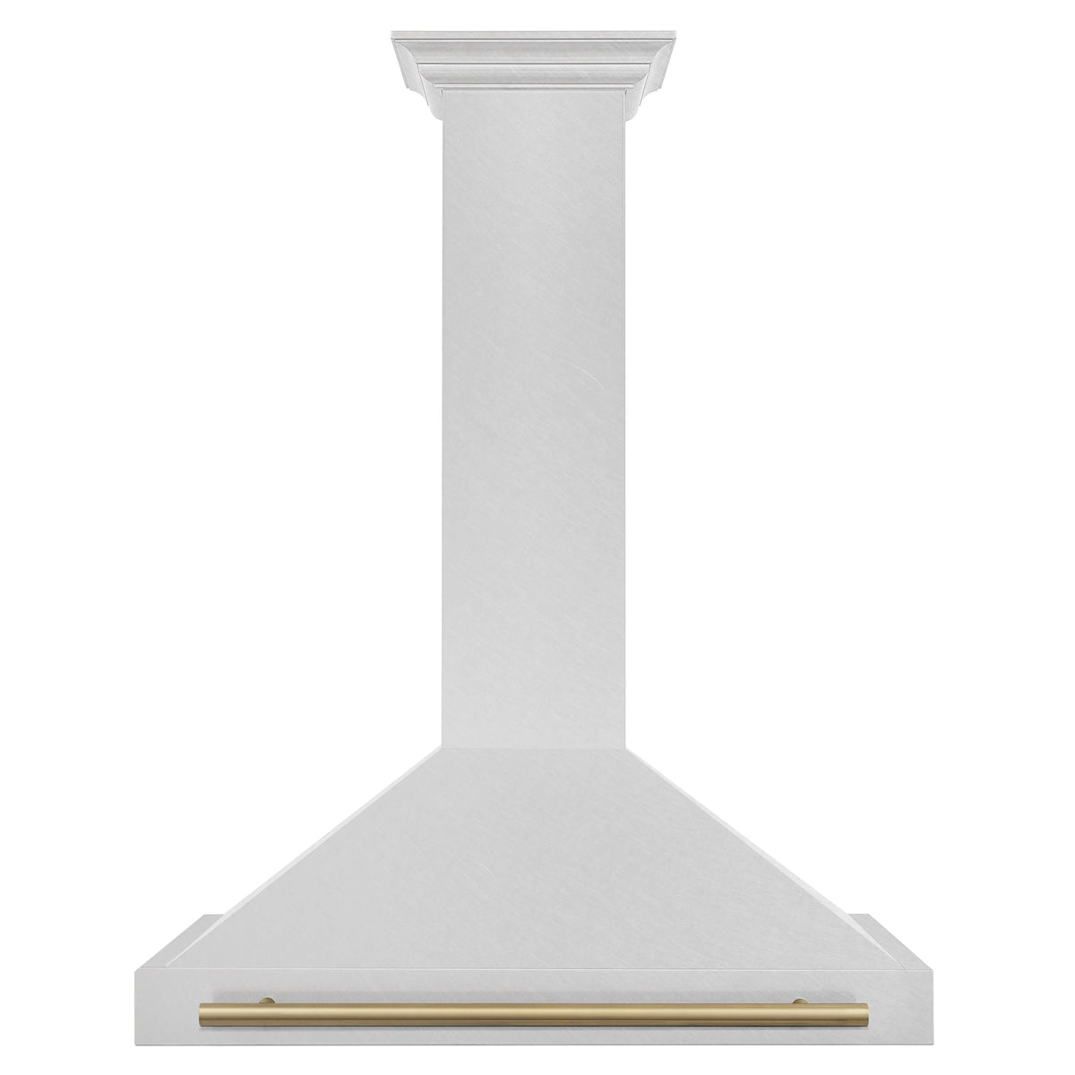 ZLINE 36 ZLINE Autograph Edition DuraSnow Stainless Steel Range Hood with DuraSnow and Gold Handle (KB4SNZ-36-G)