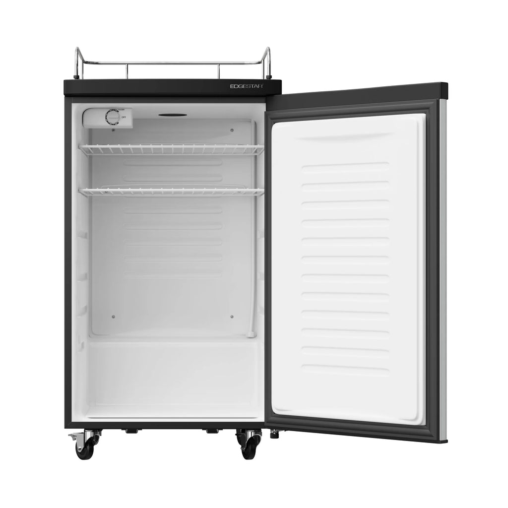 Edgestar Br2001 20" Wide Ultra Low Temp Refrigerator For Kegerator Conversion - Stainless