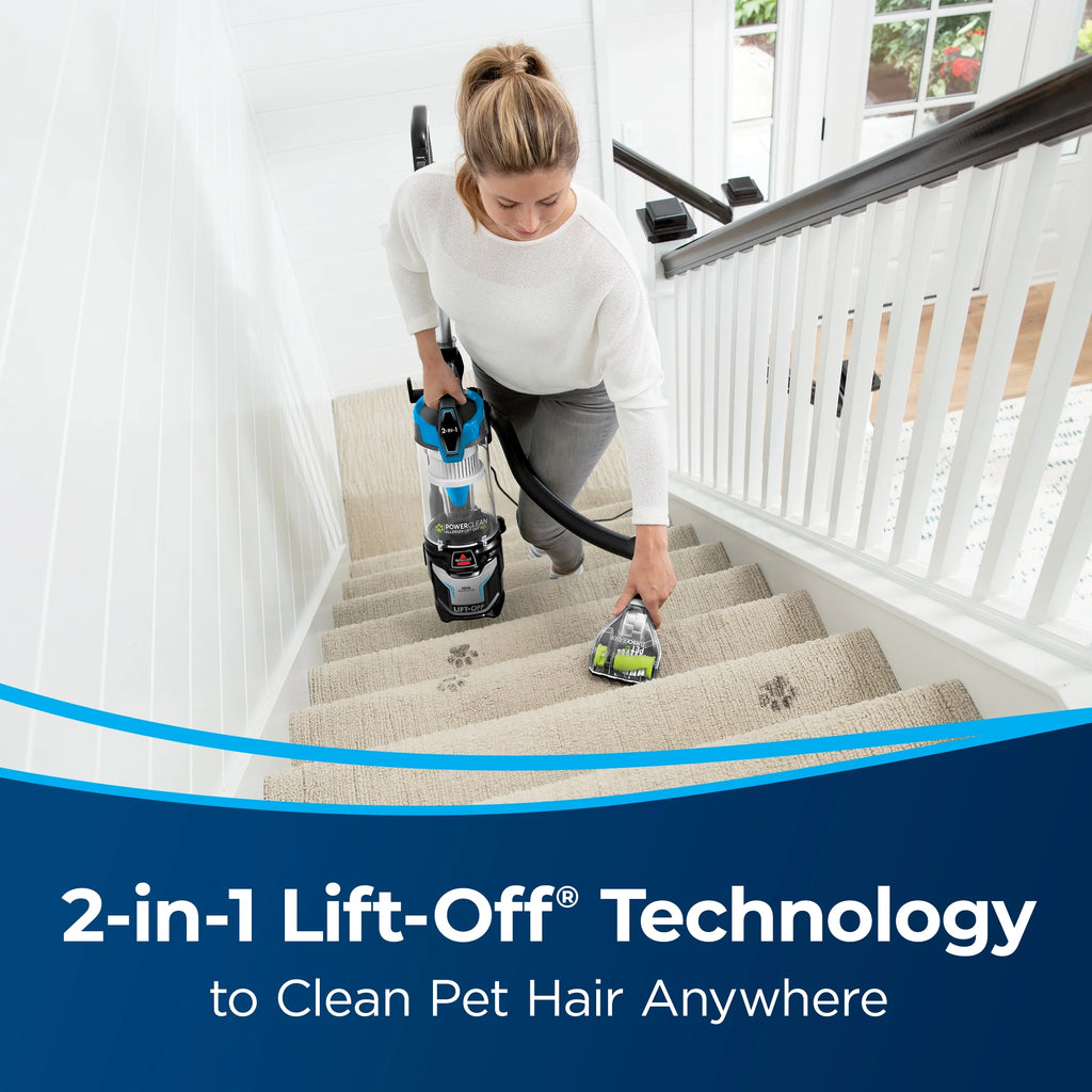 BISSELL? PowerClean? Allergen Lift-Off? Pet Upright Vacuum (3399)