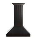 ZLINE 30 in. Wooden Wall Mount Range Hood in Black - Includes Motor (KPCC-30)