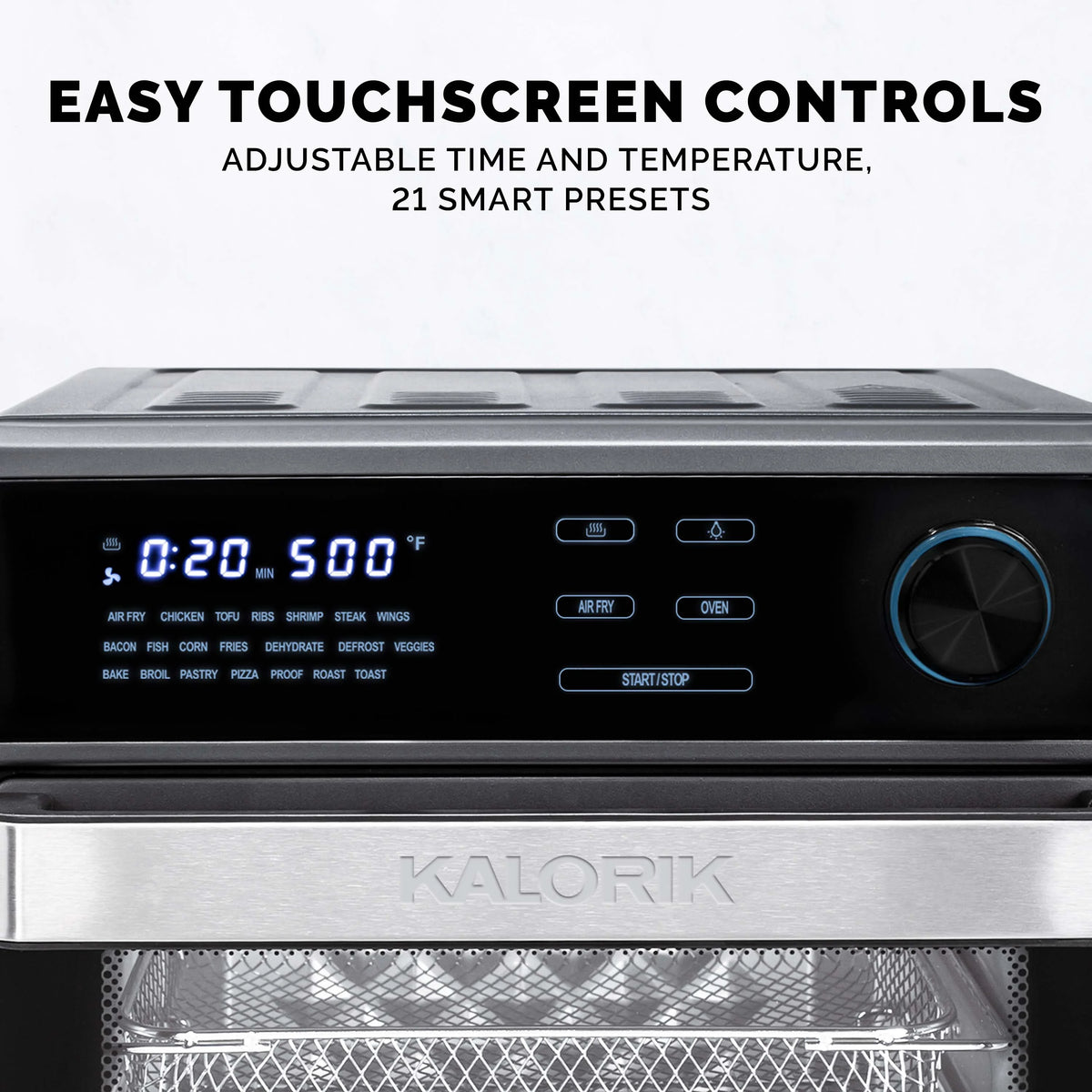 Kalorik? MAXX? Touch 16 Quart Air Fryer Oven, AFO 47804 BK