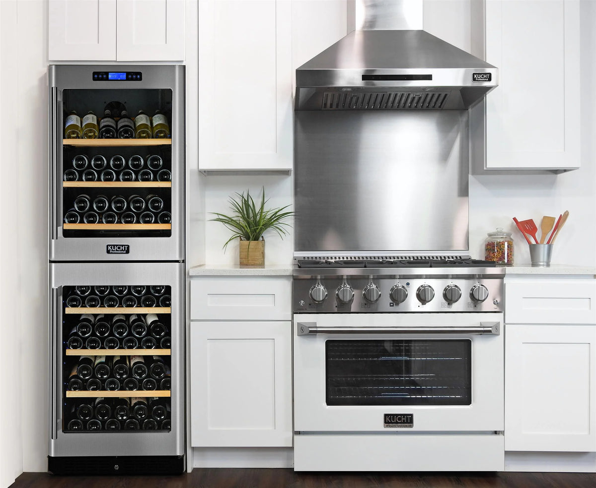 Professional 36-in Natural Gas Range in White with True Simmer Burners