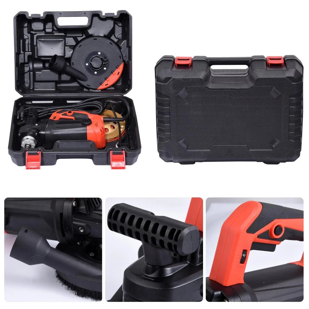 PWTOOL Concrete Floor Grinder | Multifunctional Concrete Sander Concrete Sanding Machine | Flexible Floor Sander Floor Grinder Polishing Machine for Floor Sanding Wall Sanding