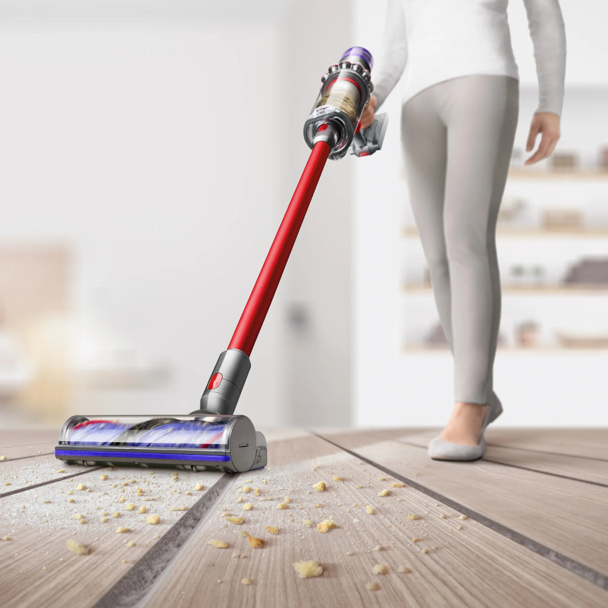 Restored Premium Dyson V11 Torque Drive Complete Cordless Vacuum | Red (Refurbished)