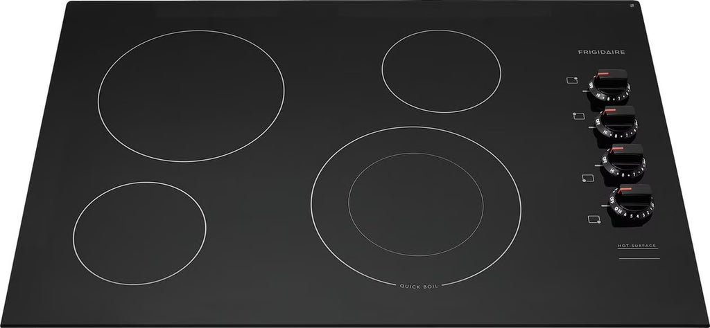 Frigidaire FFEC3025UB Electric Cooktop, 30", Black.
