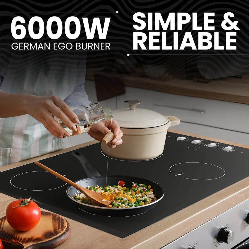 Ramblewood 4 Burner 30" Electric Cooktop, Ec4-60