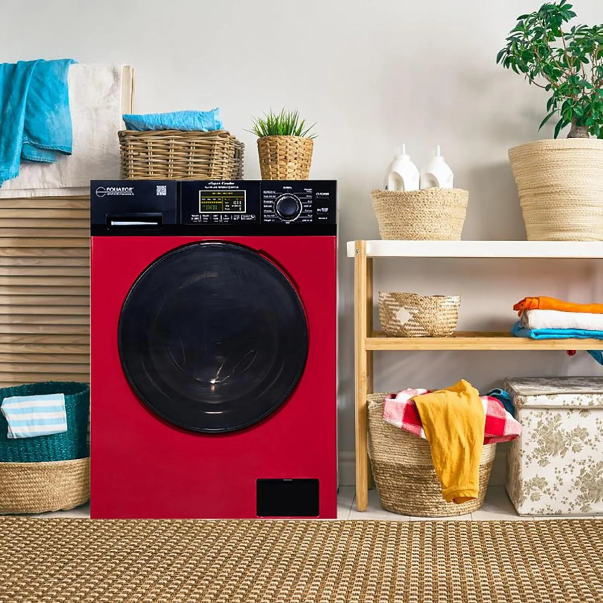 Equator Ver3 Combo Washer Vented/Ventless Dry-1400RPM Color Coded Display Y/B