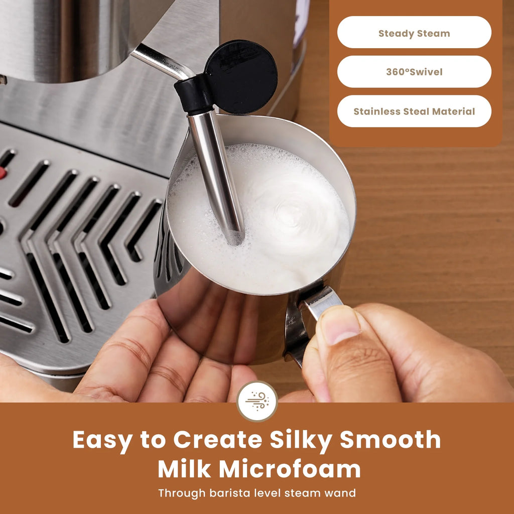 Gevi 20 Bar Espresso Machine, Coffee Maker with Milk Frother��White