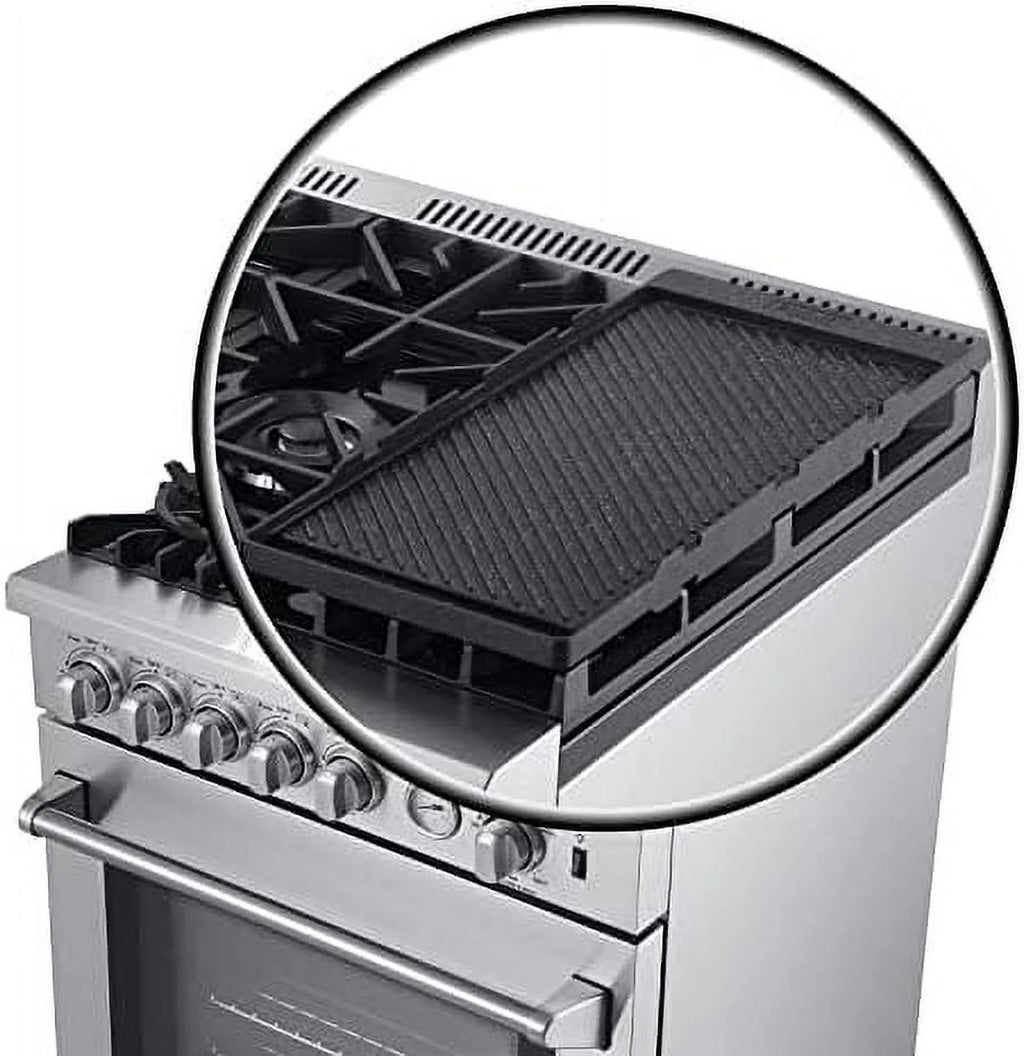 Forno Lazio 30-Inch Freestanding Gas Range, 4 Burners, Convection Oven, Energy Efficient