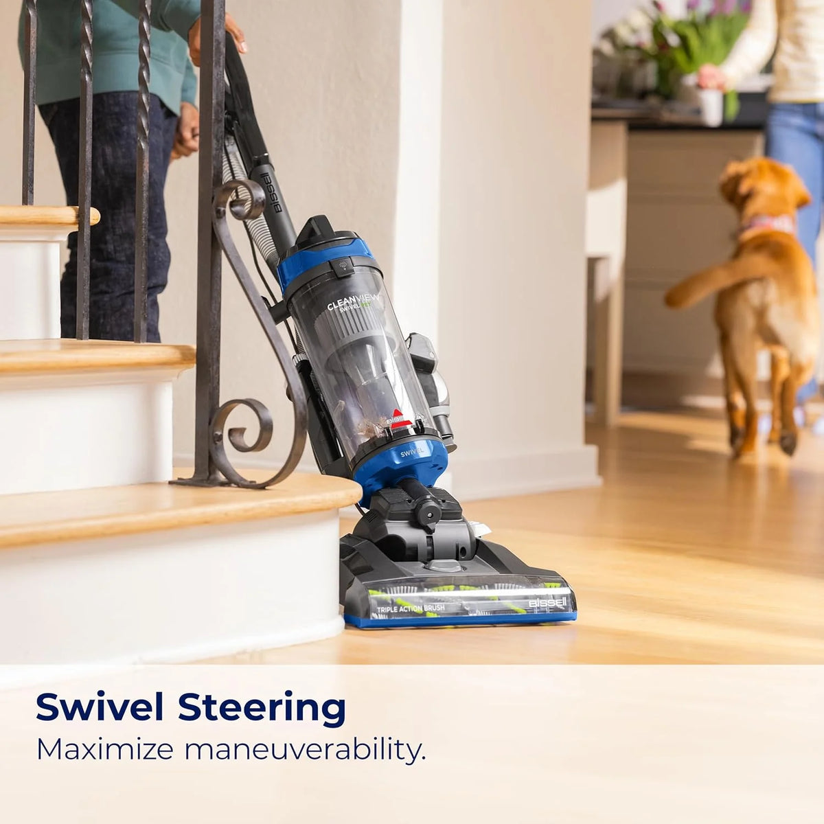BISSELL CleanView? Swivel Pet Upright Vacuum Cleaner 3836