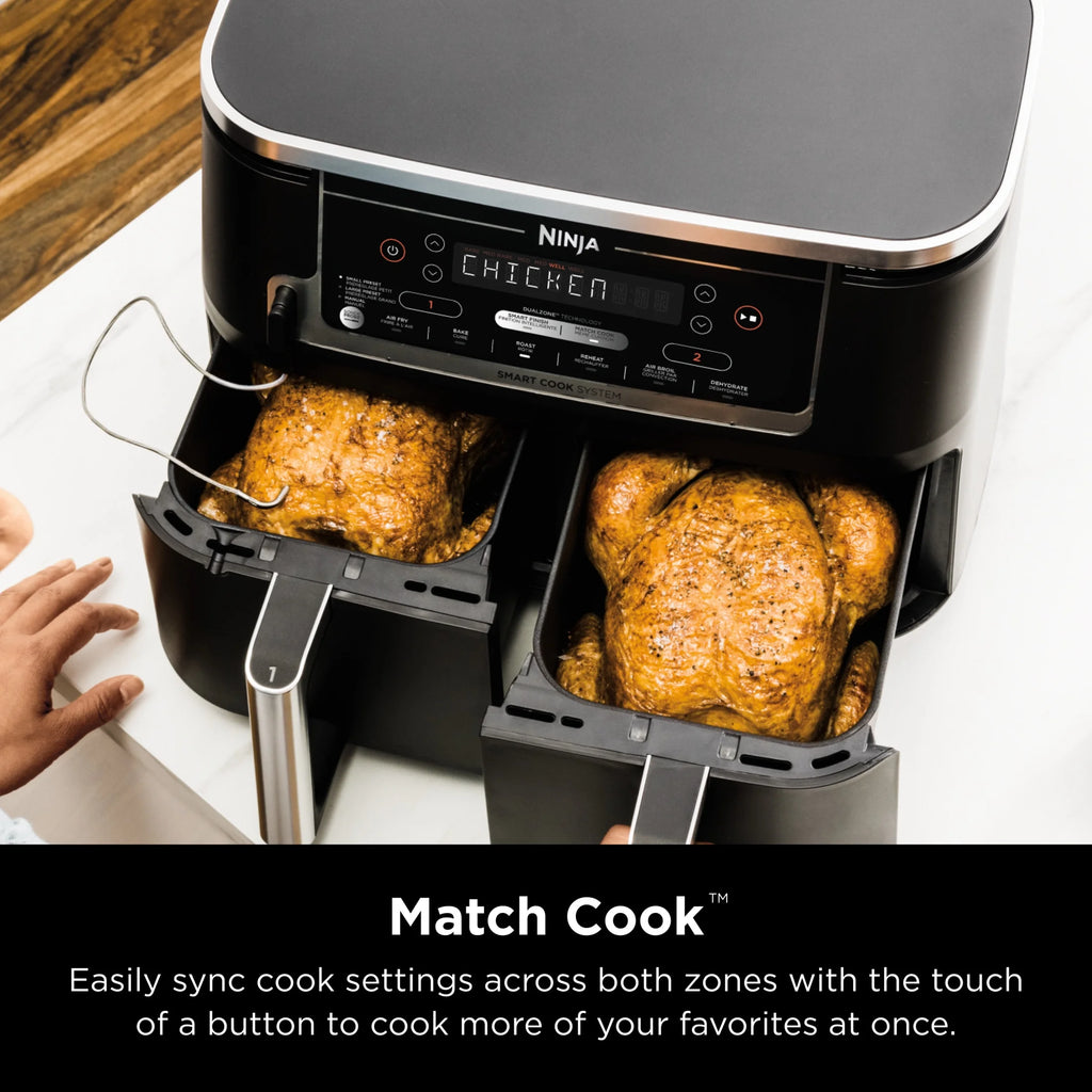 Ninja?? Foodi?? 6-in-1 Smart 10-qt. 2-Basket Air Fryer