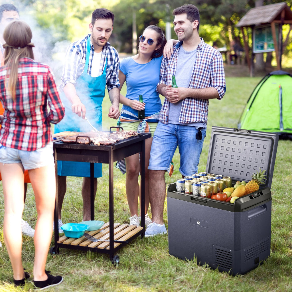 Aobosi 12 volt Car Refrigerator 26QT(25L) Portable Car Fridge