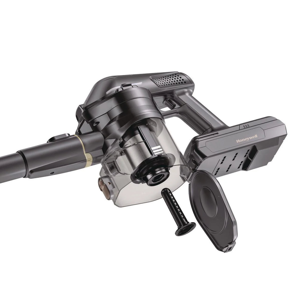 Honeywell Aeromax Pro VC16 Cordless Vacuum, 8.5" Cleaning Path, Dark Silver