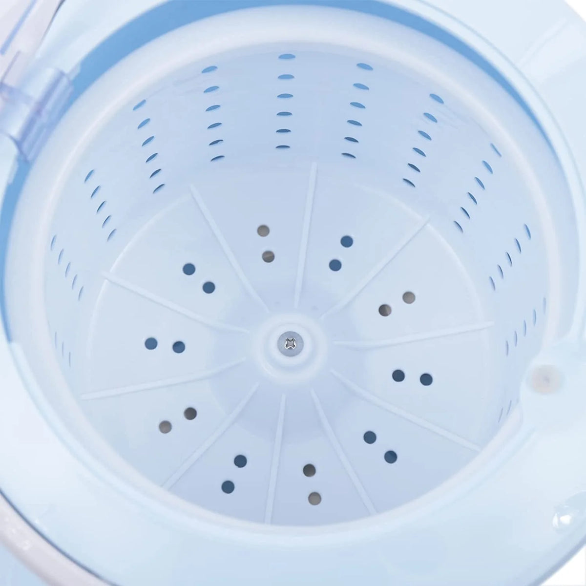 Portable Manual Clothes Dryer Mini Dryer Compact Spin Dryer Non electric Laundry Dryer for Apartments, School, Dormitory (Blue)