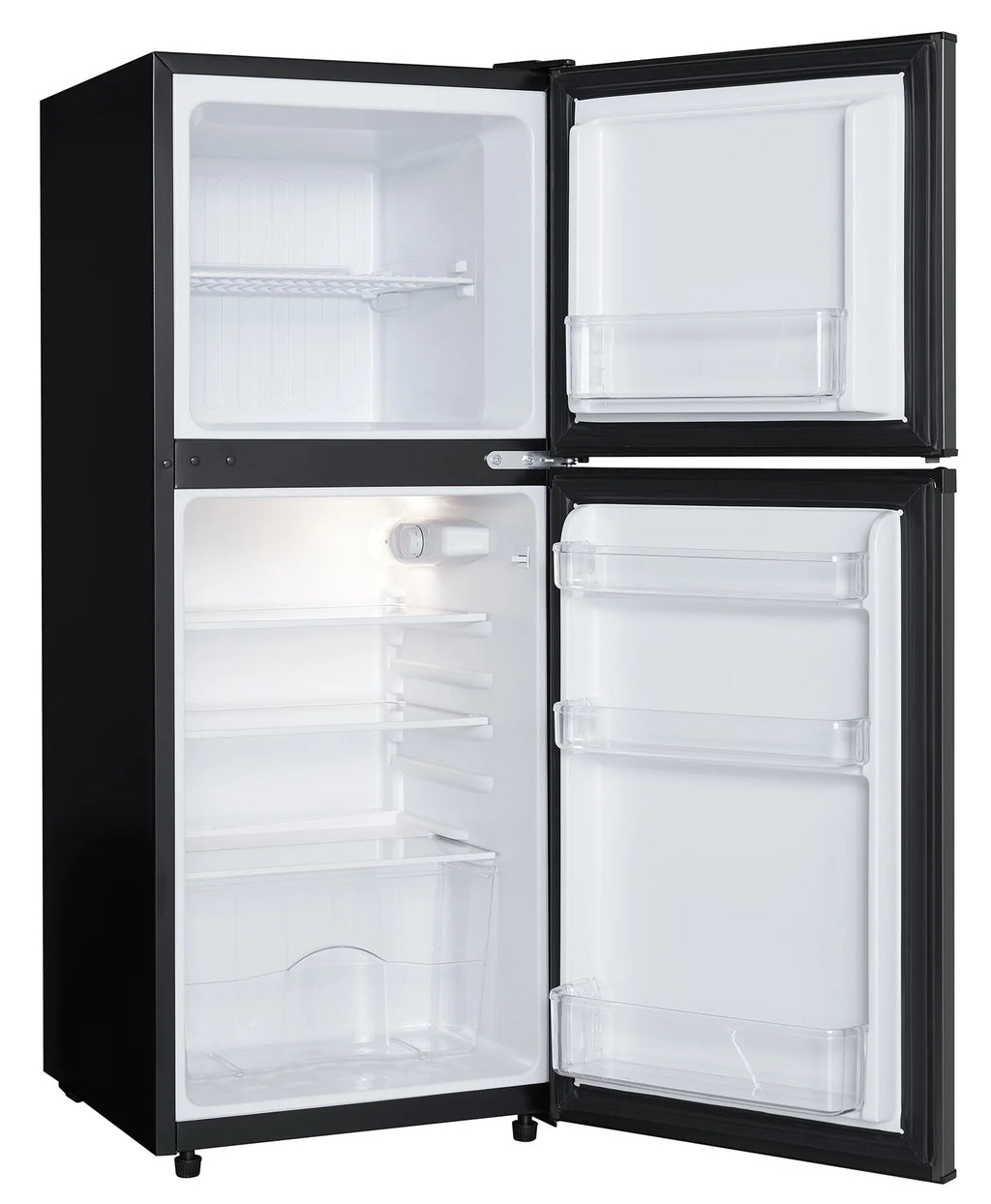 Danby 4.7 cu. ft. 2-door Compact Fridge in Black Stainless Steel Look DCR047A1BBSL