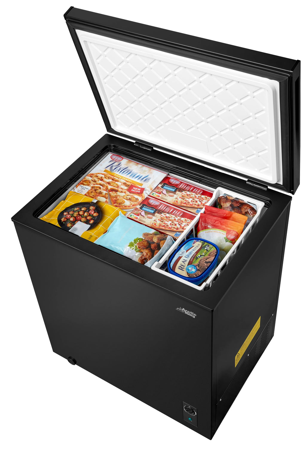 Arctic King 7.0 Cu ft Chest Freezer, Convertible, Black