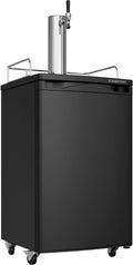 Edgestar Kc2000 20" Wide Kegerator And Keg Beer Cooler For Full Size Kegs - Black