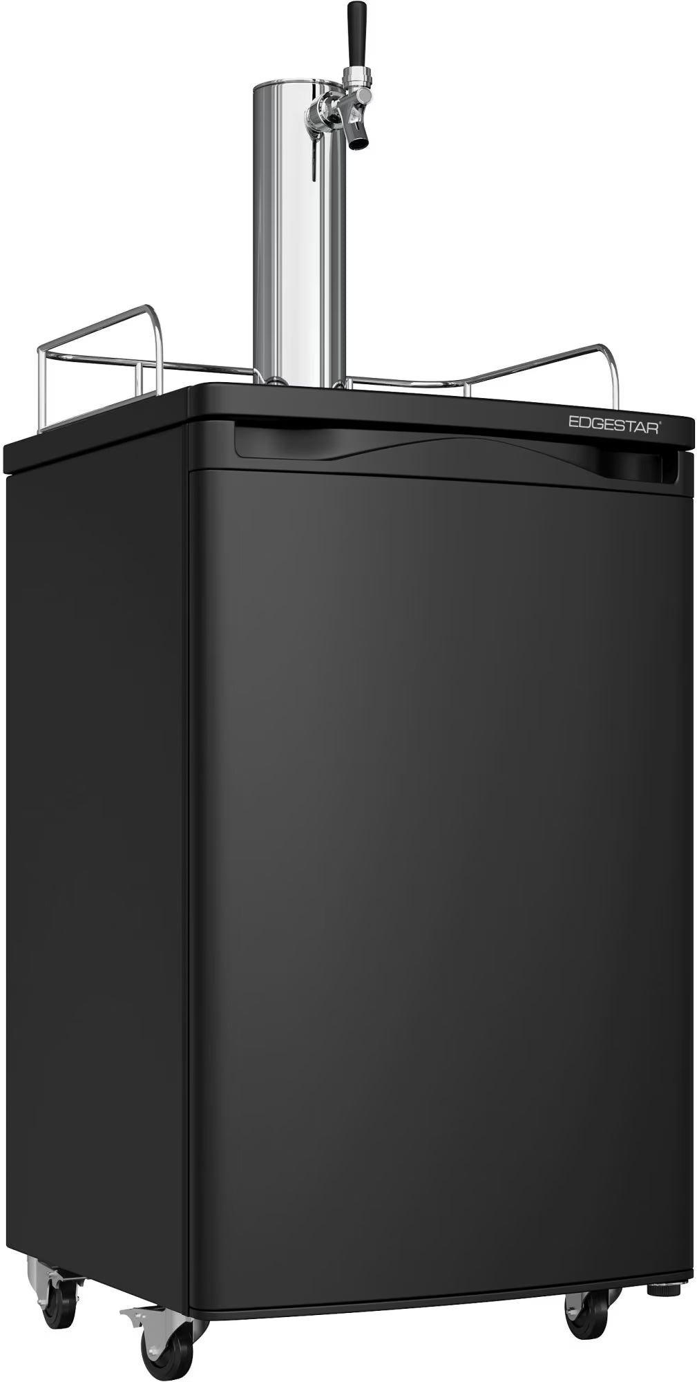 Edgestar Kc2000 20" Wide Kegerator And Keg Beer Cooler For Full Size Kegs - Black