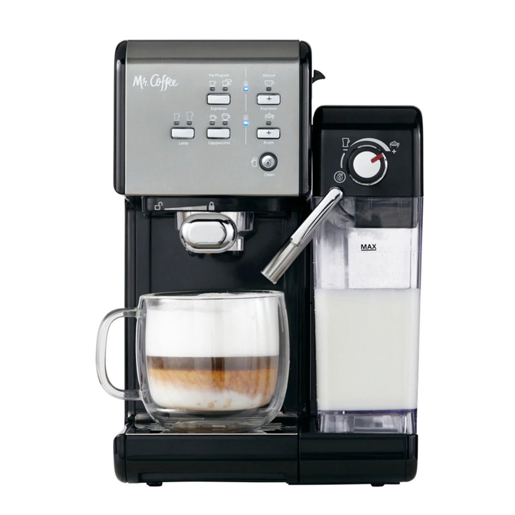 Mr. Coffee BVMC-EM7000DS 1 Touch 19 Bar Pump Programmable Espresso Maker Machine