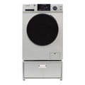 Equator All-in-One Washer Dryer VENTED-DRY 30% FASTER than Condense 15lb 110V with pedestal, Adjustable legs and Sanitize Cycle