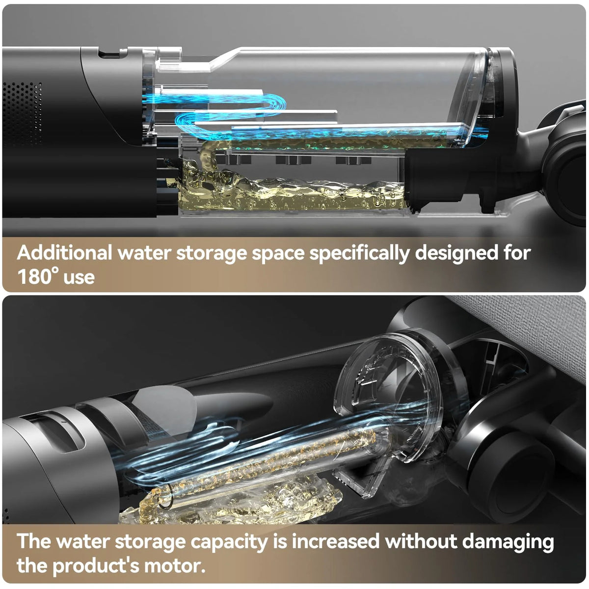 JONR ED12 Pro Max Wet Dry Vacuum Cleaner, 167��F Flashdry Self-Cleaning and 800ml Large Capacity Dirty Water Tank Smart Floor Cleaner