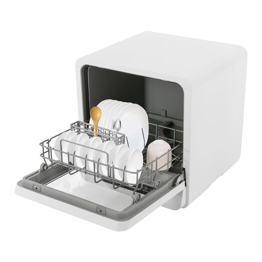 TFCFL Portable Dishwasher Electric Compact Countertop Dishes Dryer Washing Machine Touch Control