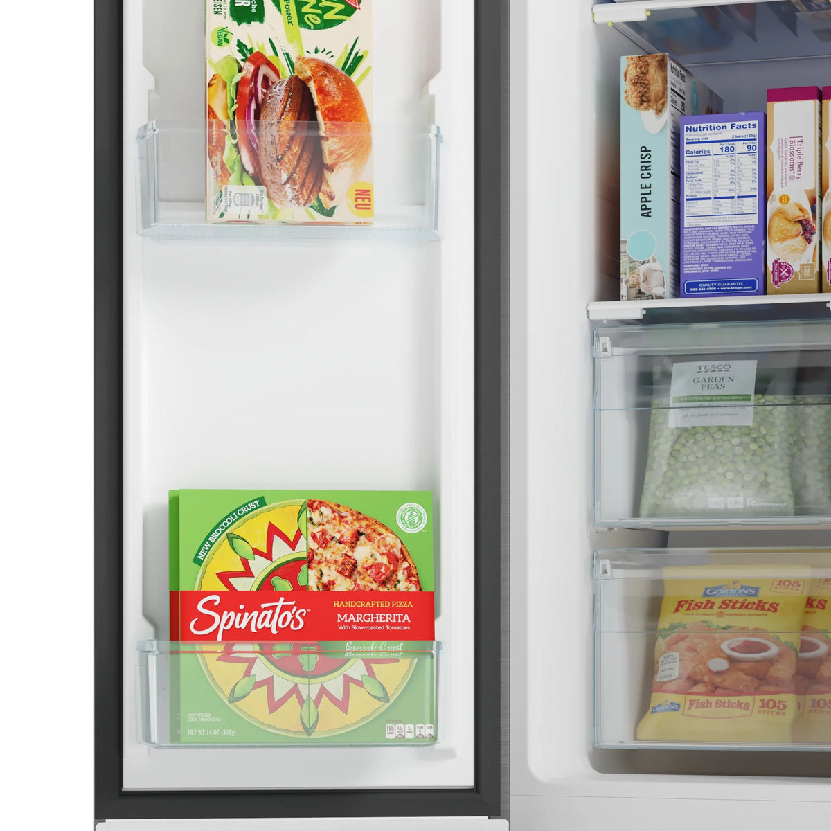 Kenmore 20 Cu. ft. 36-inch Depth Side-by-Side ENERGY STAR? Refrigerator/Freezer, Stainless Steel