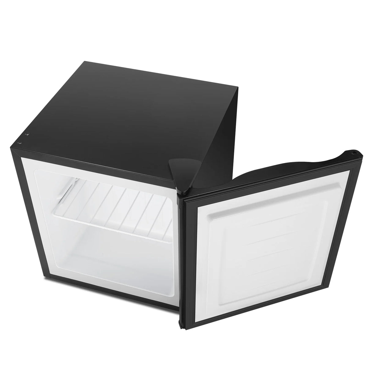 KNDKO 1.2Cu.ft Upright Freezer, Mini Freezer with Reversible Door, Perfect for Home/Office/Dorm, Black