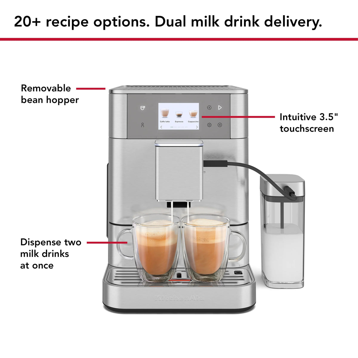 KitchenAid Fully Automatic Espresso Machine KF7, KES8557