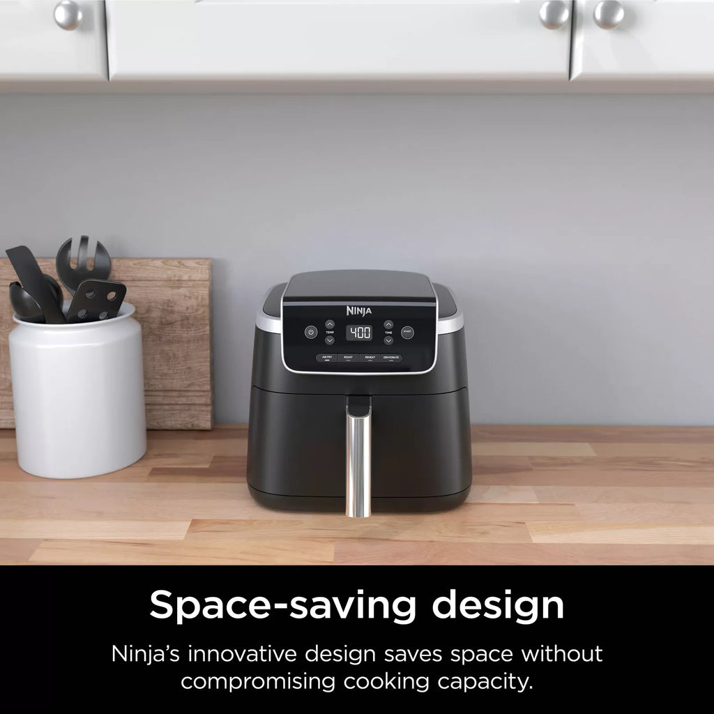 Ninja0 - Air Fryer Pro 4-in-1 with 5 QT Capacity - Gray
