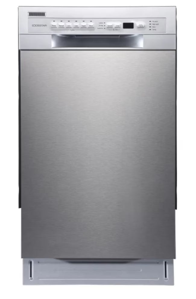 Edgestar Bidw1802 18" Wide 8 Place Setting Energy Star Certified Built-In Front Control