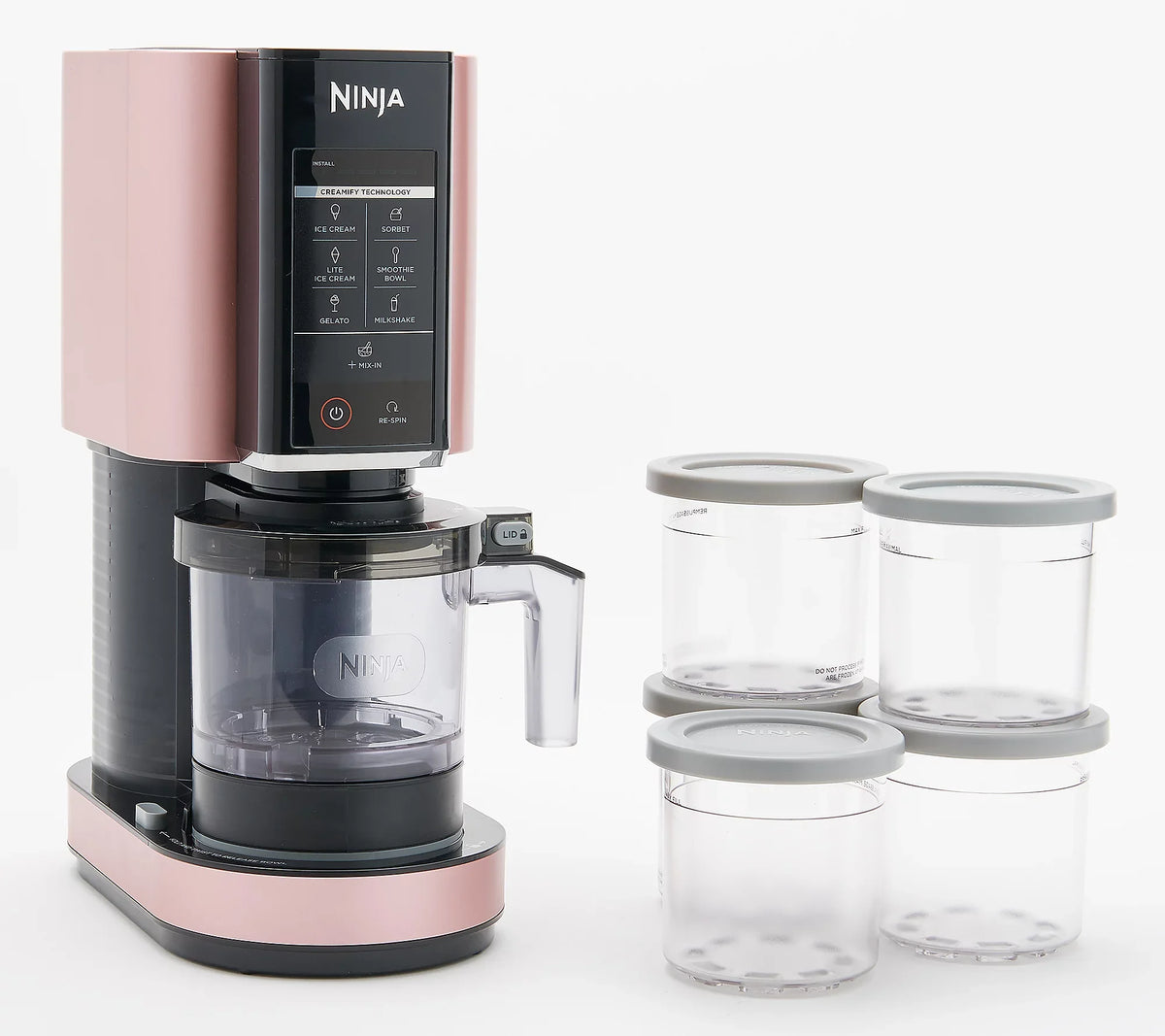 Ninja K55255 CREAMi 7-in-1 Frozen Treat Maker w/ Extra Pints