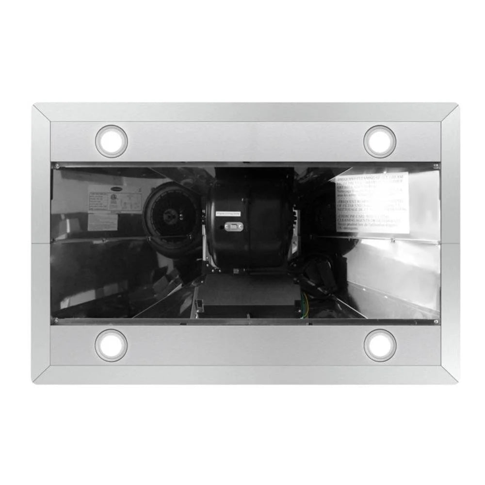 Cosmo COS-63ISS90 36 in. 380 CFM Ducted Island Range Hood in Stainless Steel