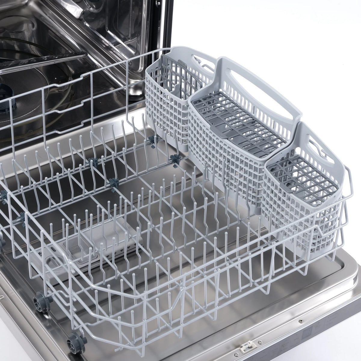 Cosmo COS-DIS6502 24 in. Top Control Built-In Tall Tub Dishwasher in Fingerprint Resistant Stainless Steel