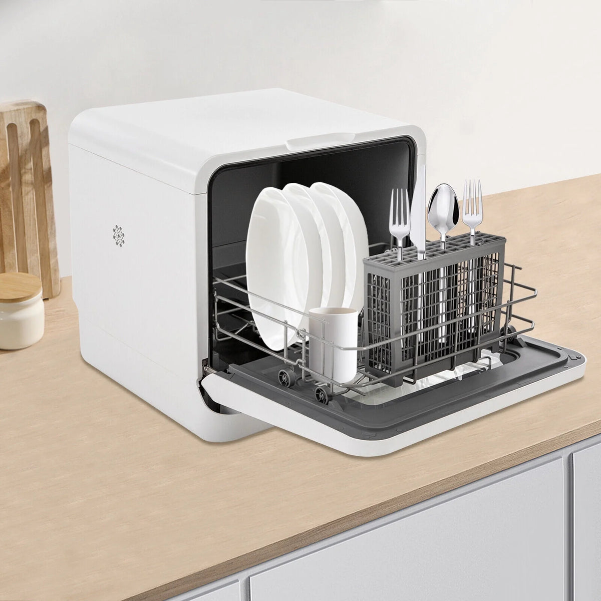 Countertop Dishwasher Portable Dishwasher 360 Degree Auto Spray Type Comfee Countertop Dishwasher
