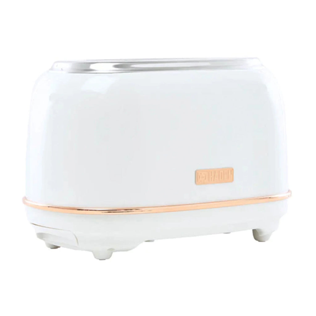 Haden Heritage 1.7 Liter Electric Kettle with 2 Slice Bread Toaster, White